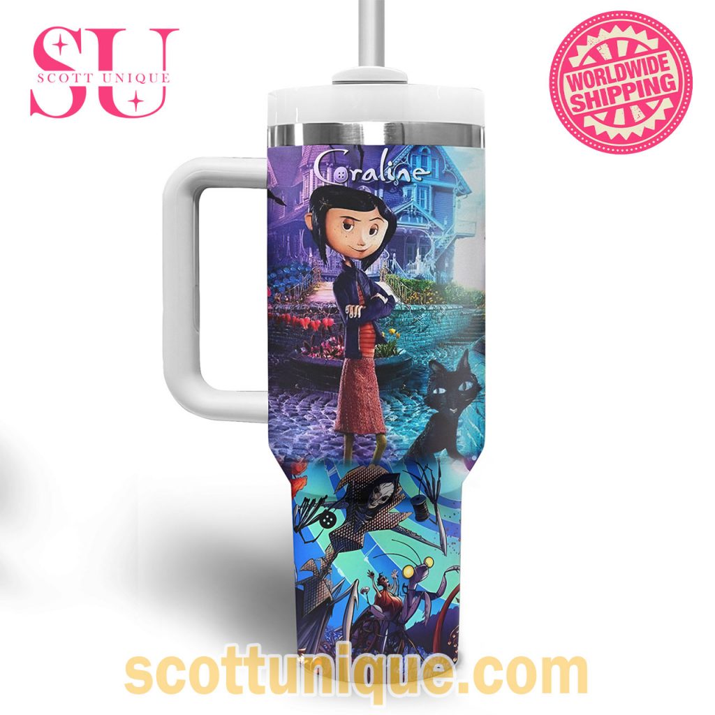 Coraline Movie 2024 Artwork Themes Stanley Tumbler2 Coraline Movie 2024 Artwork Themes Stanley Tumbler2