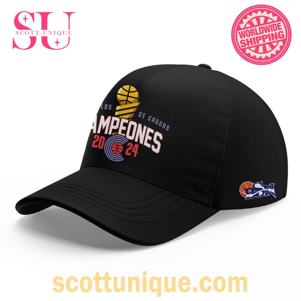 Criollos de Caguas Campeones 2024 Black Classic Cap Criollos de Caguas Campeones 2024 Black Classic Cap