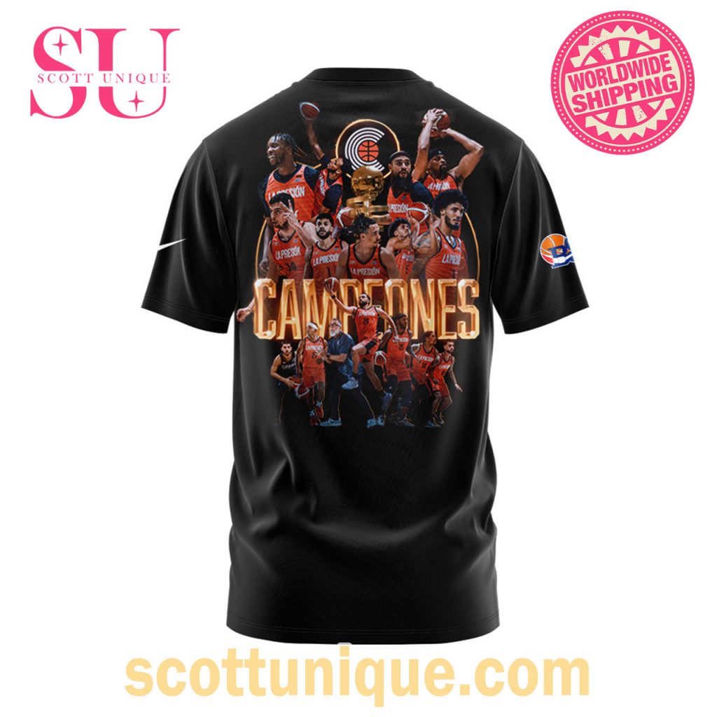 Criollos de Caguas Campeones 2024 Black T Shirt2 Criollos de Caguas Campeones 2024 Black T Shirt2