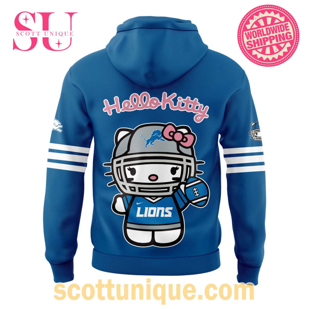 Detroit Lions x Hello Kitty 2024 Blue Limited Edition Hoodie2 Detroit Lions x Hello Kitty 2024 Blue Limited Edition Hoodie2