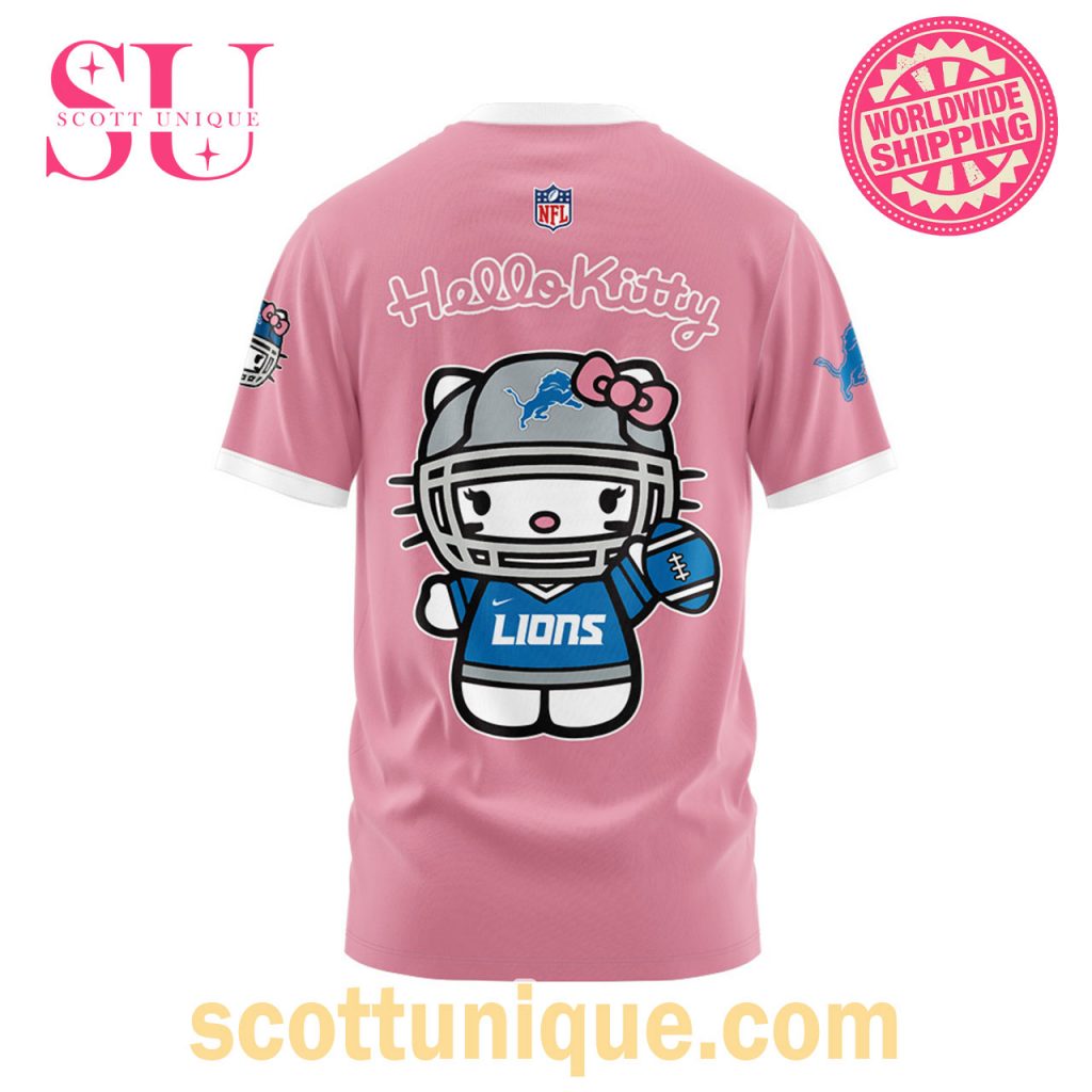 Detroit Lions x Hello Kitty 2024 Limited Edition T Shirt1 Detroit Lions x Hello Kitty 2024 Limited Edition T Shirt1