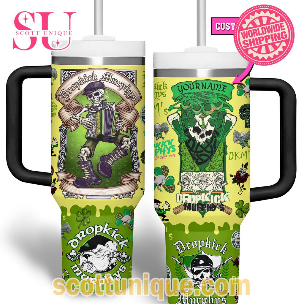 Dropkick Murphys Abstract Limited Edition Stanley Tumbler Cup1 Dropkick Murphys Abstract Limited Edition Stanley Tumbler Cup1