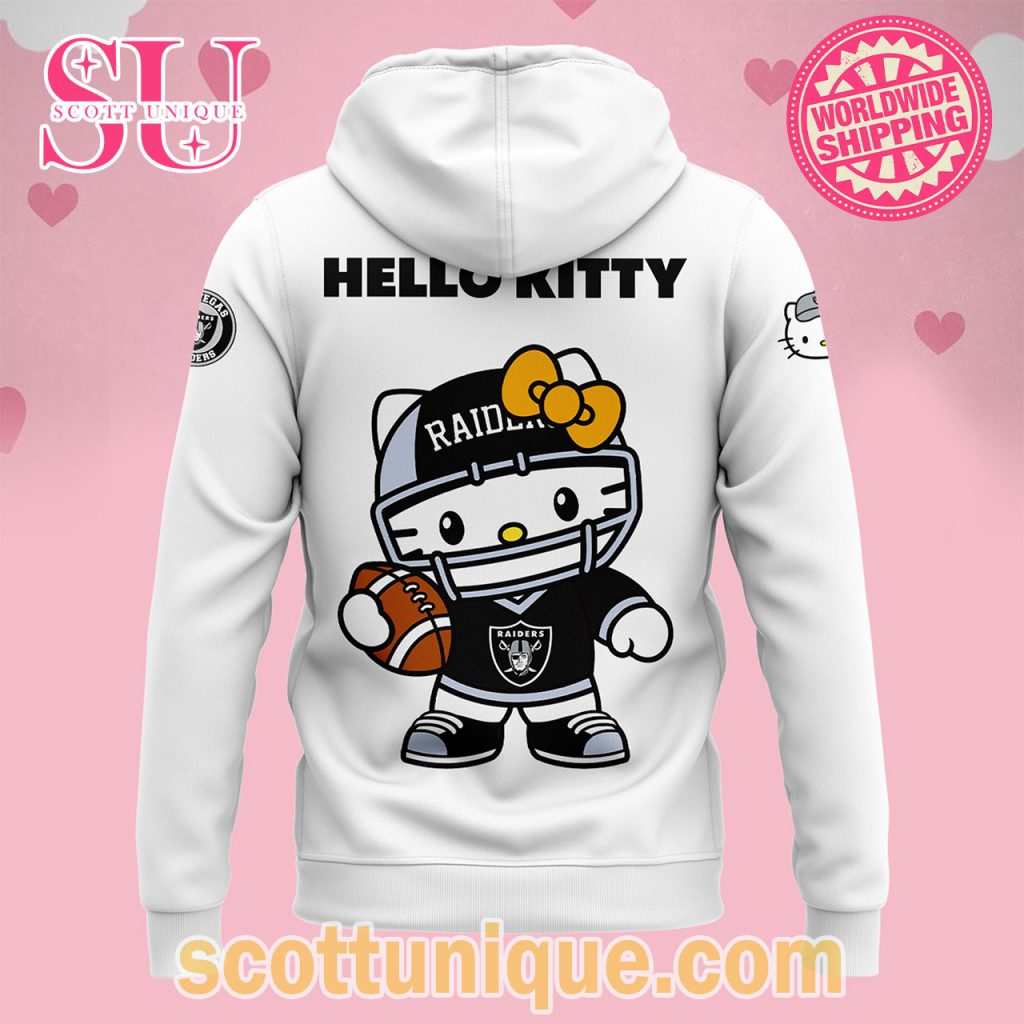 Las Vegas Raiders x Hello Kitty Night 2024 Hoodie2 Las Vegas Raiders x Hello Kitty Night 2024 Hoodie2