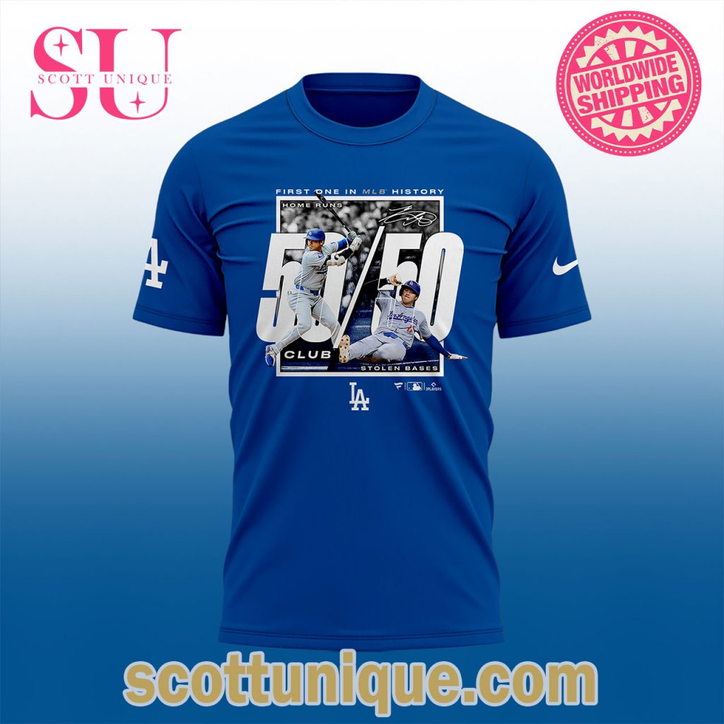 Limited Edition Shohei Ohtani Shotime Blue T Shirt1 Limited Edition Shohei Ohtani Shotime Blue T Shirt1