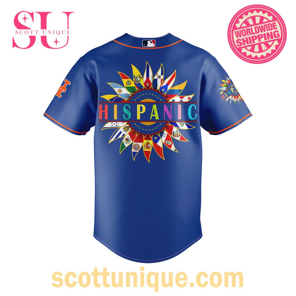 New York Mets 2024 Hispanic Heritage Night Baseball Jersey1 New York Mets 2024 Hispanic Heritage Night Baseball Jersey1