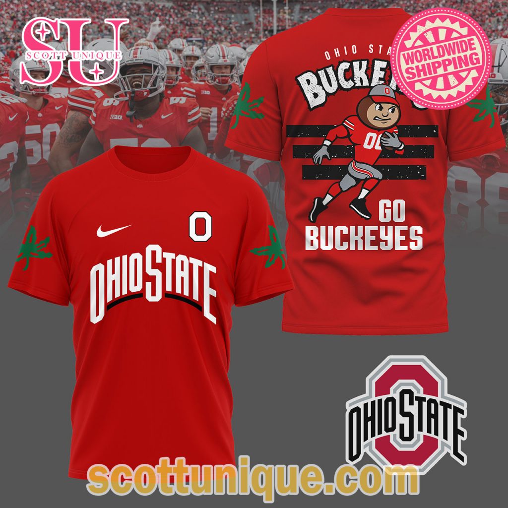 Ohio State Buckeyes Football Limited Edition Red T Shirt1 Ohio State Buckeyes Football Limited Edition Red T Shirt1