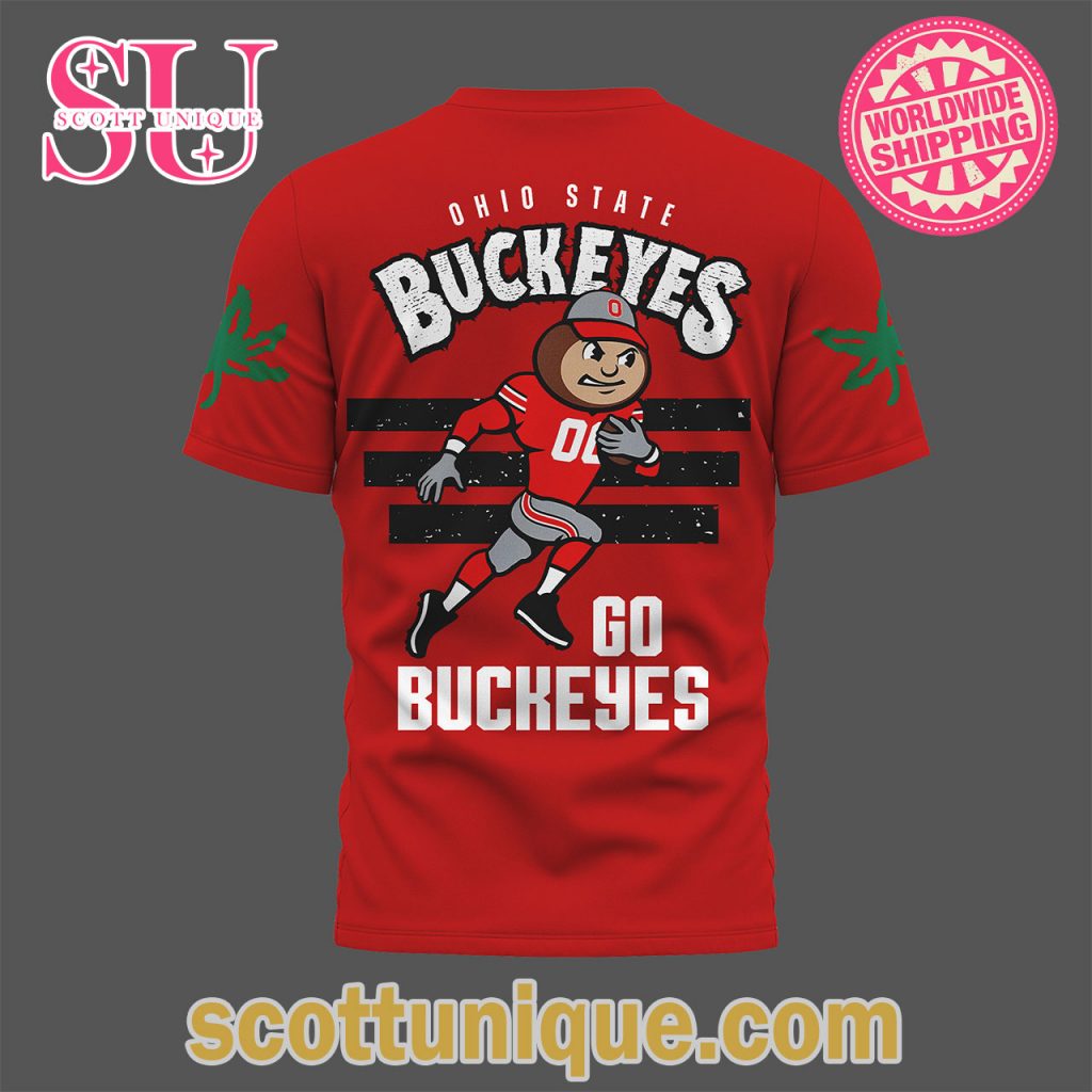 Ohio State Buckeyes Football Limited Edition Red T Shirt2 Ohio State Buckeyes Football Limited Edition Red T Shirt2