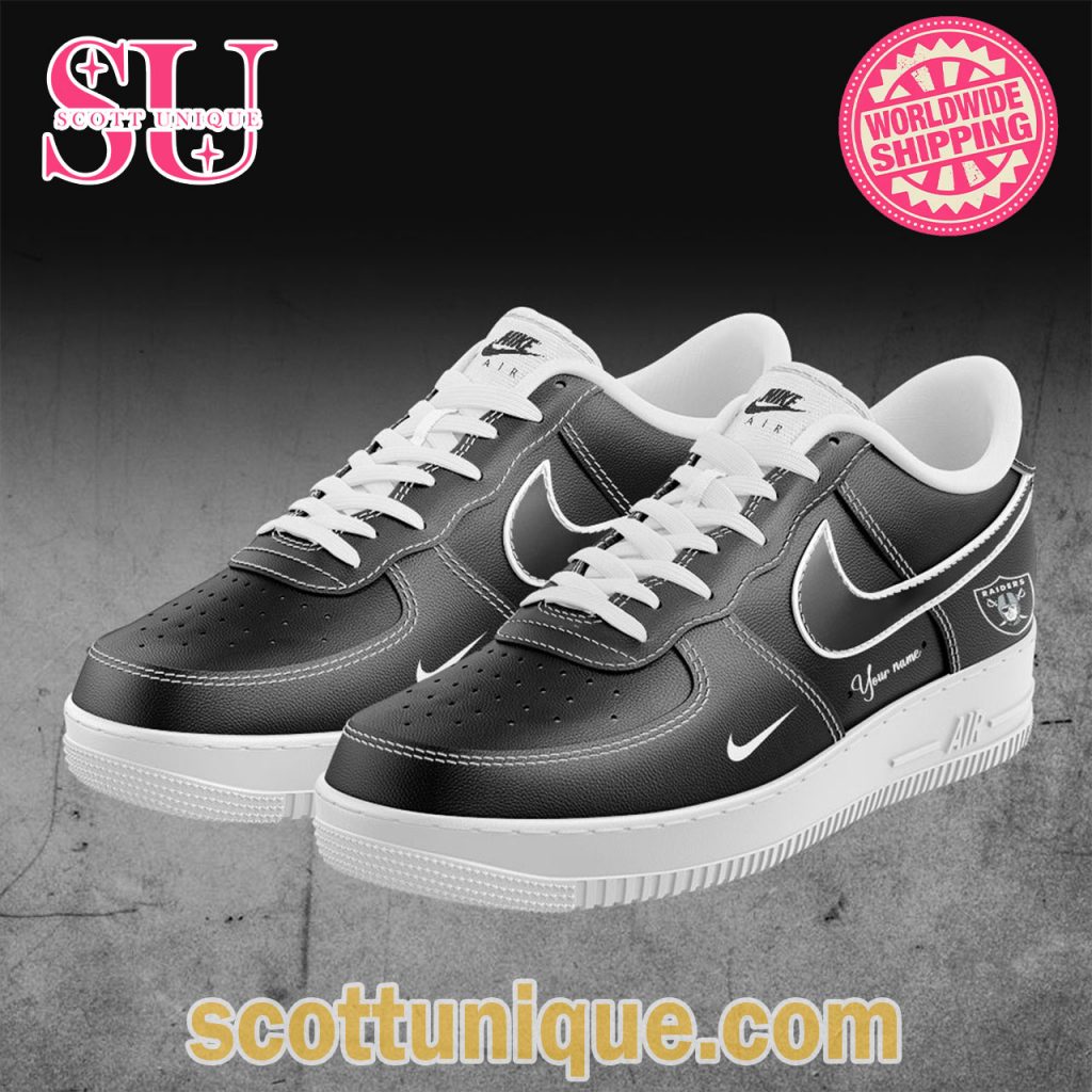 Raiders Nation Coach Antonio Pierce Air Force Shoes Raiders Nation Coach Antonio Pierce Air Force Shoes