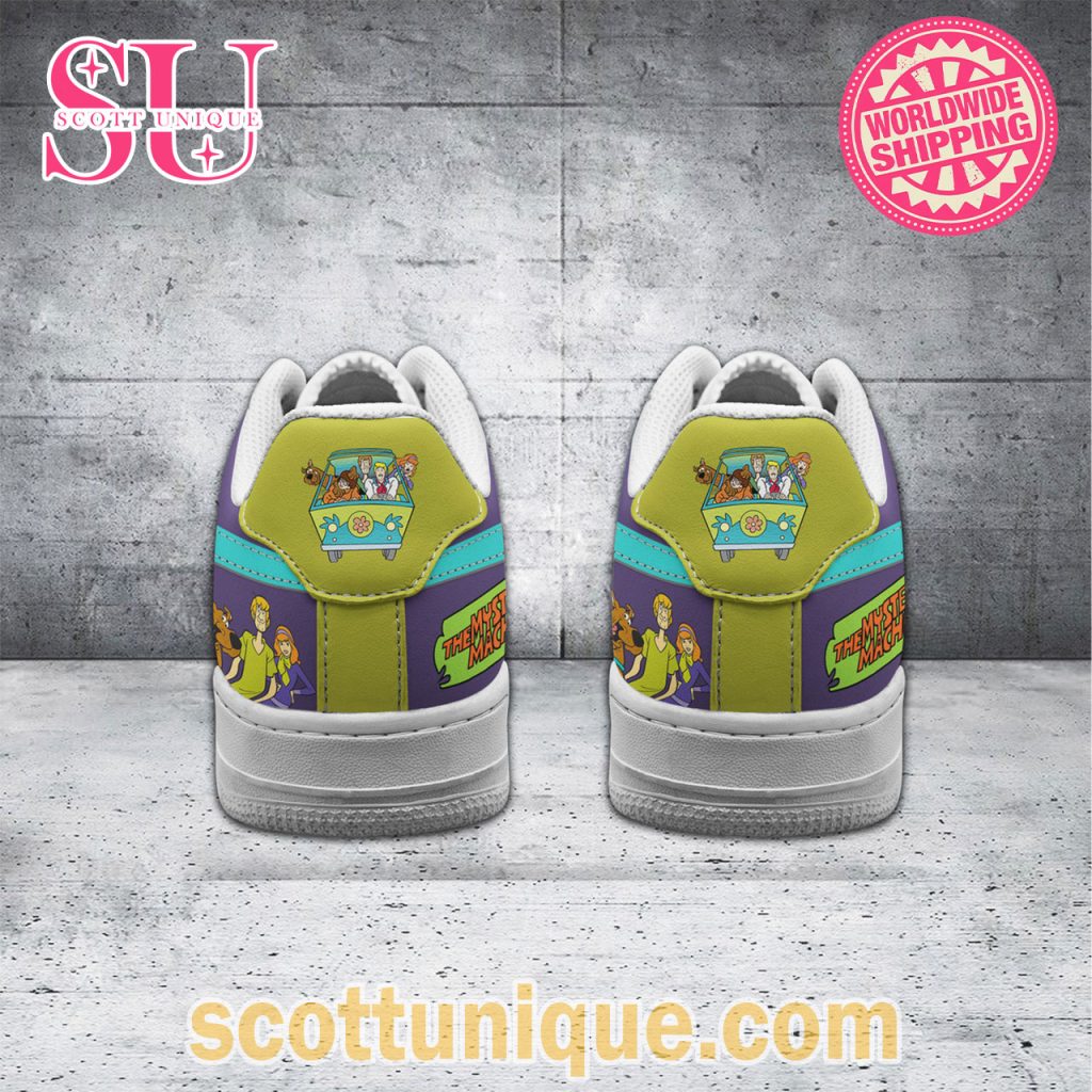 Scooby Doo The Mystery Machine Air Force Shoes Scooby Doo The Mystery Machine Air Force Shoes