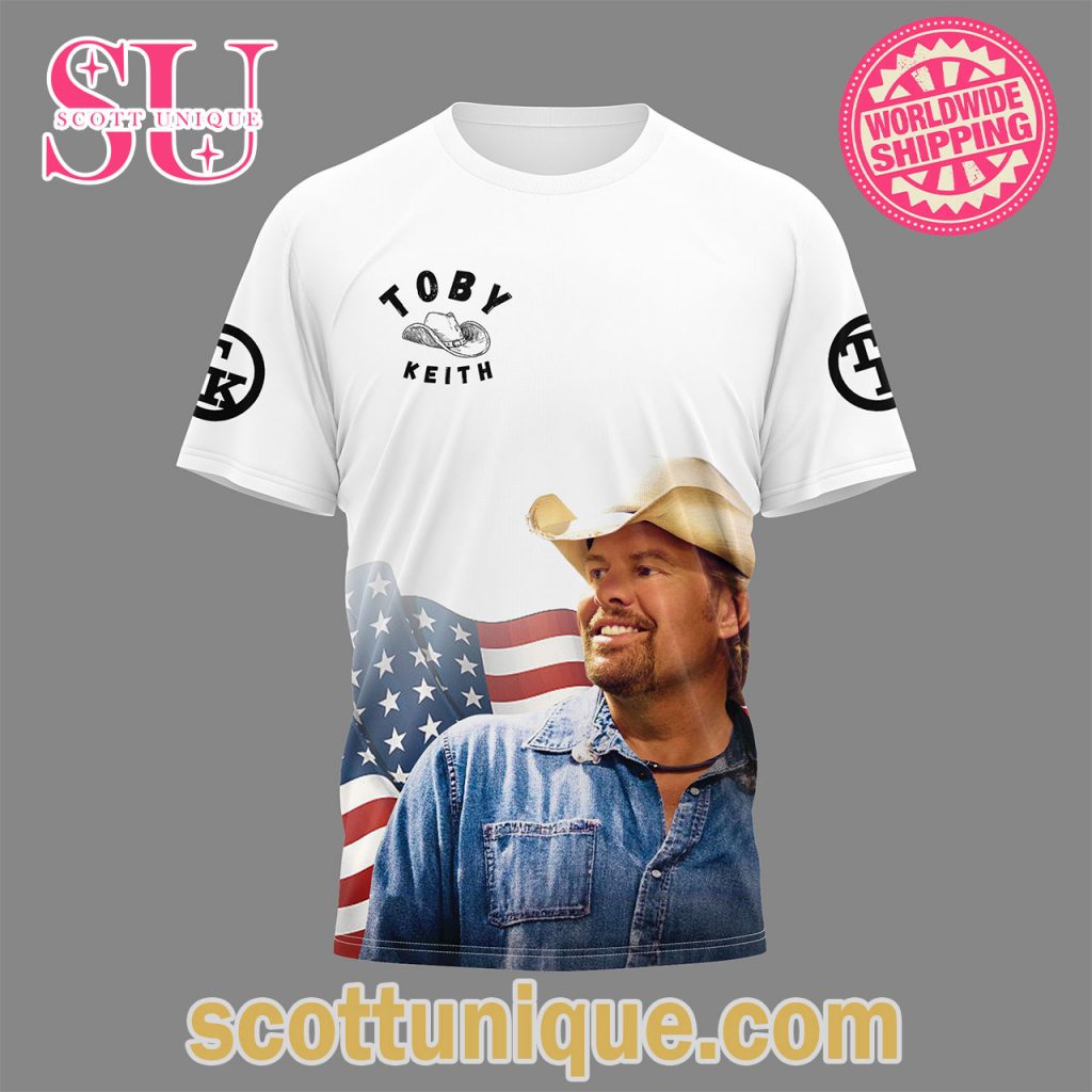Toby Keith A Legend American Icon White T Shirt2 Toby Keith A Legend American Icon White T Shirt2
