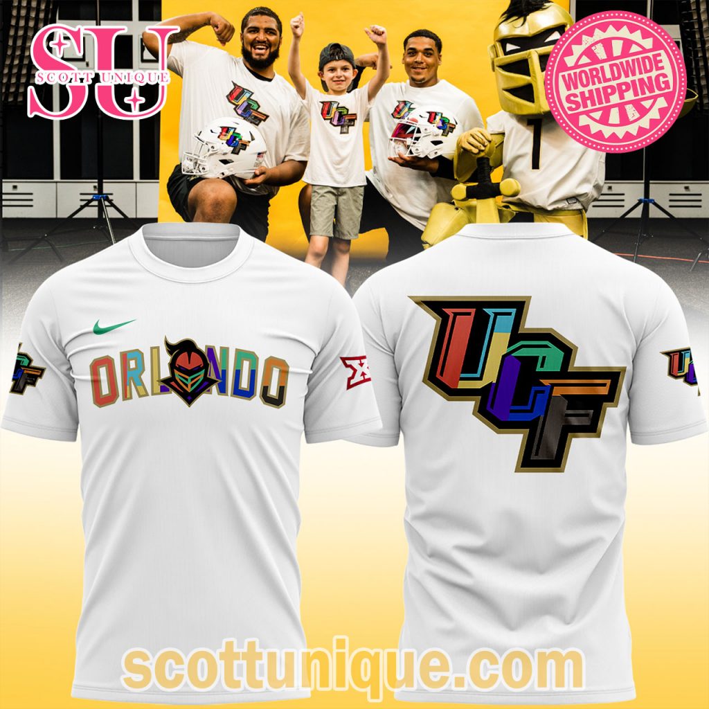 UCF x Orlando Health Arnold Palmer Hospital White T Shirt1 UCF x Orlando Health Arnold Palmer Hospital White T Shirt1