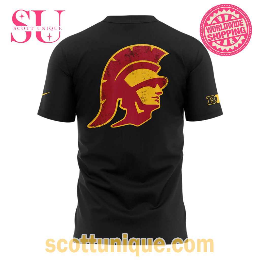 USC Trojans Football Black T Shirt1 USC Trojans Football Black T Shirt1