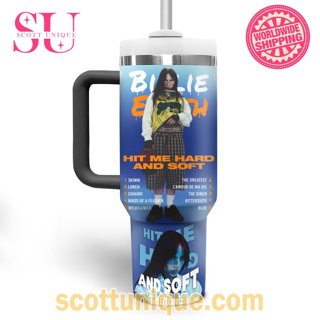 Billie Eilish Hit Me Hard And Soft Tour 2024 Stanley Tumbler2 Billie Eilish Hit Me Hard And Soft Tour 2024 Stanley Tumbler2