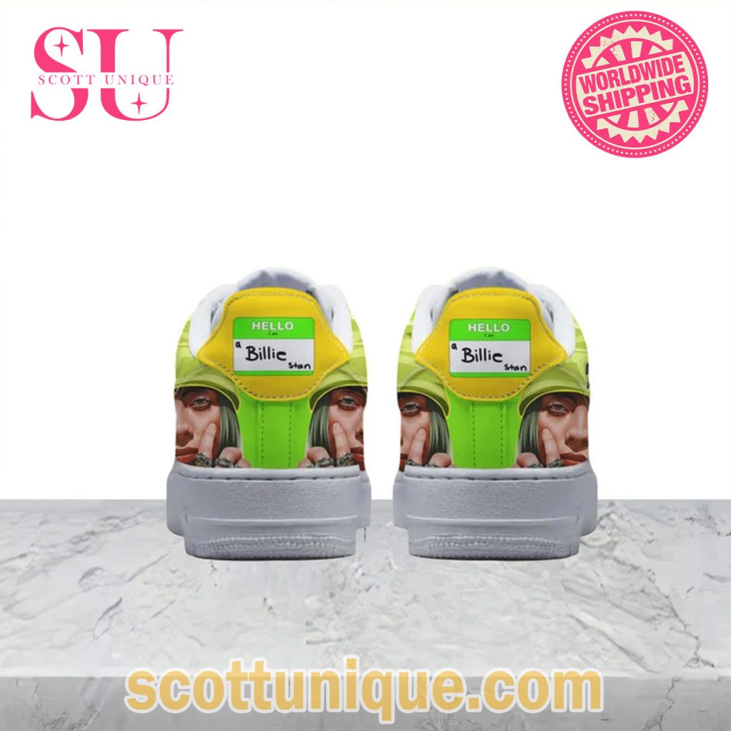 Billie Eilish Neon Green Nike Air Force Shoes Billie Eilish Neon Green Nike Air Force Shoes
