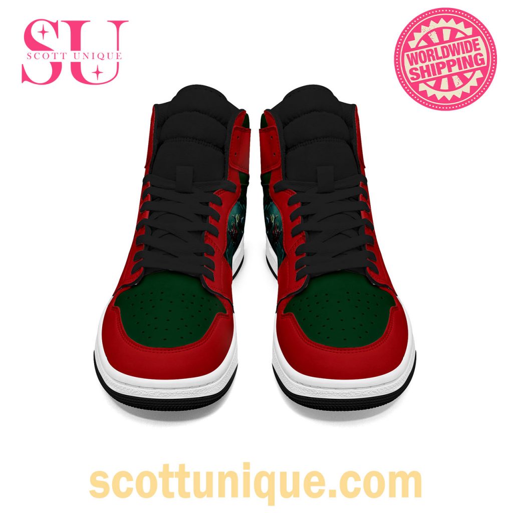 DC Joker & Harley Danceing Air Jordan 1 High Top Shoes3 DC Joker & Harley Danceing Air Jordan 1 High Top Shoes3