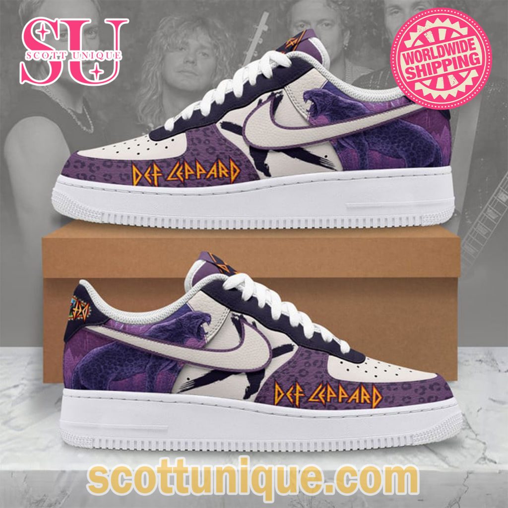 Def Leppard Limited Edition Nike Air Force Shoes1 Def Leppard Limited Edition Nike Air Force Shoes1