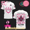 LSU Tiger Pink Tackle Breast Cancer T-Shirt
