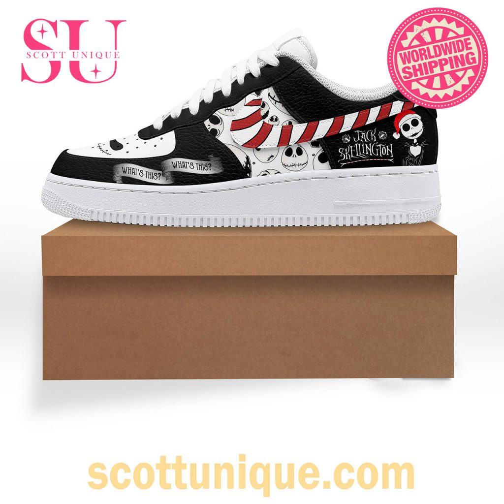 Jack Skellington Christmas Nike Air Force Shoes4