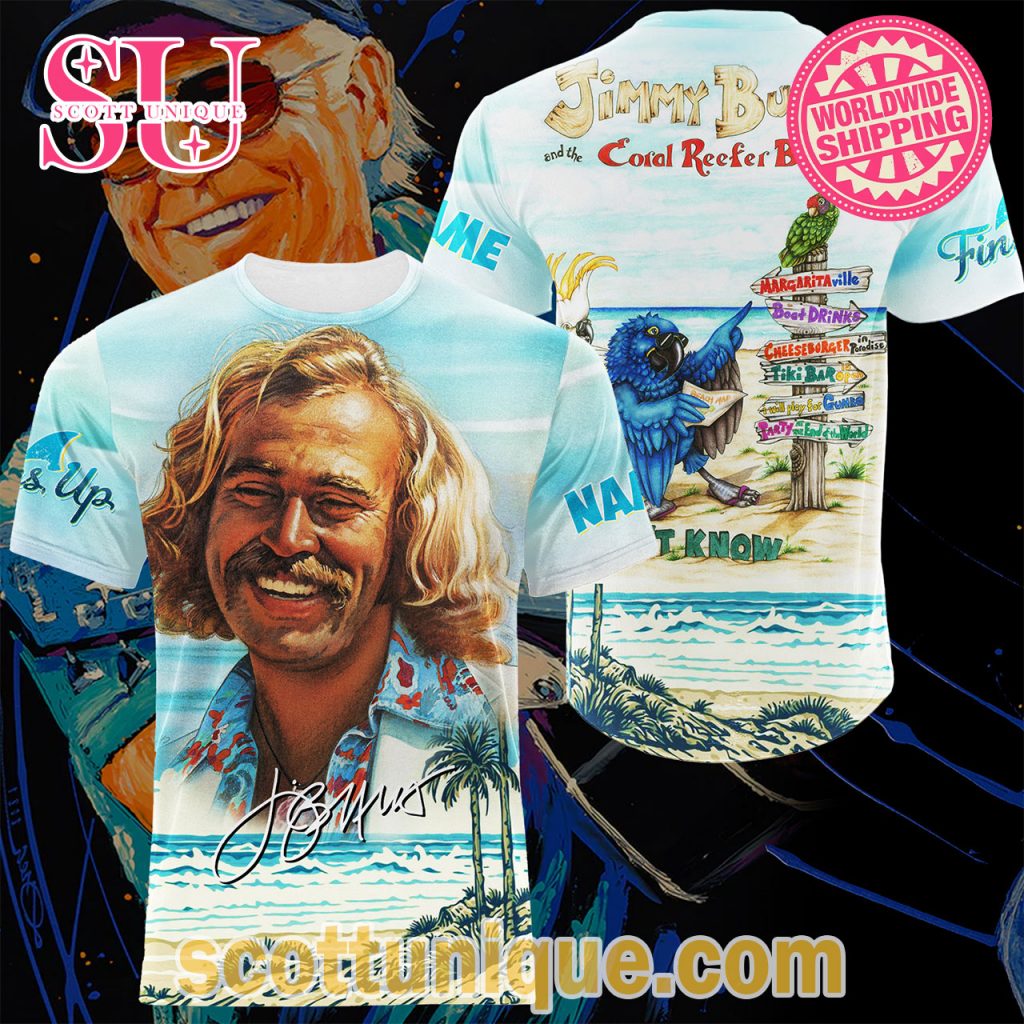 Jimmy Buffett And The Coral Reefer Band Vintage T Shirt Jimmy Buffett And The Coral Reefer Band Vintage T Shirt