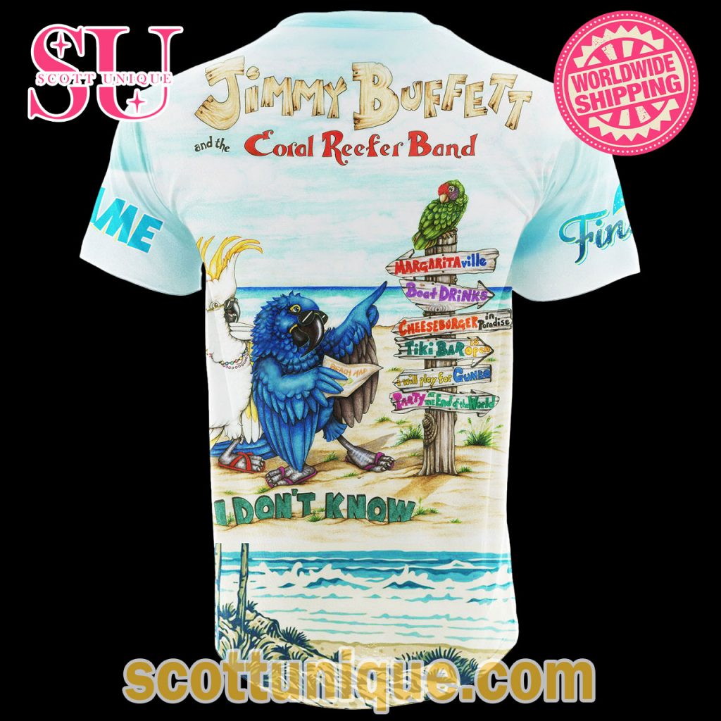 Jimmy Buffett And The Coral Reefer Band Vintage T Shirt1 Jimmy Buffett And The Coral Reefer Band Vintage T Shirt1