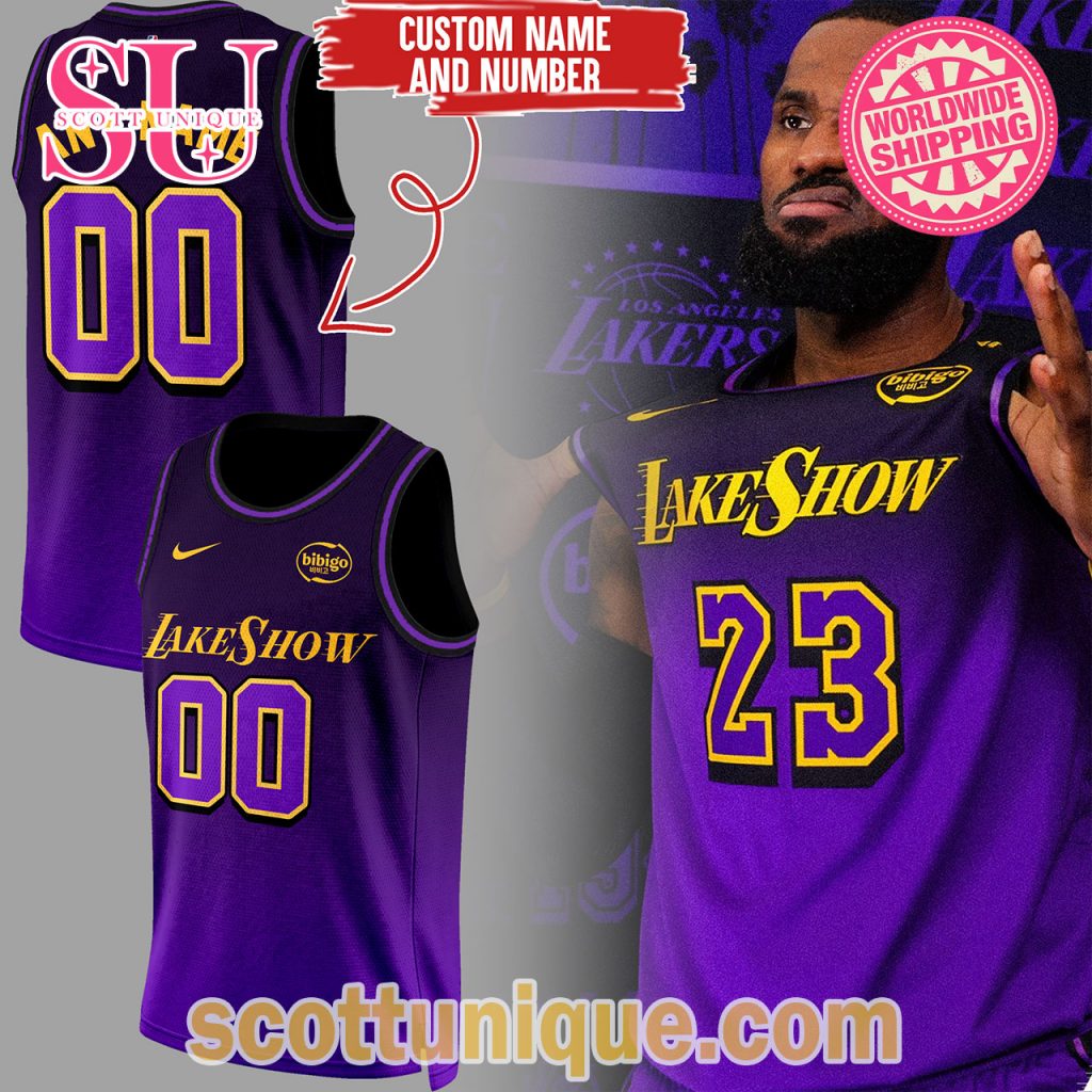 Lake Show California Destiny Custom Purple Basketball Jersey Tank Top1 Lake Show California Destiny Custom Purple Basketball Jersey Tank Top1