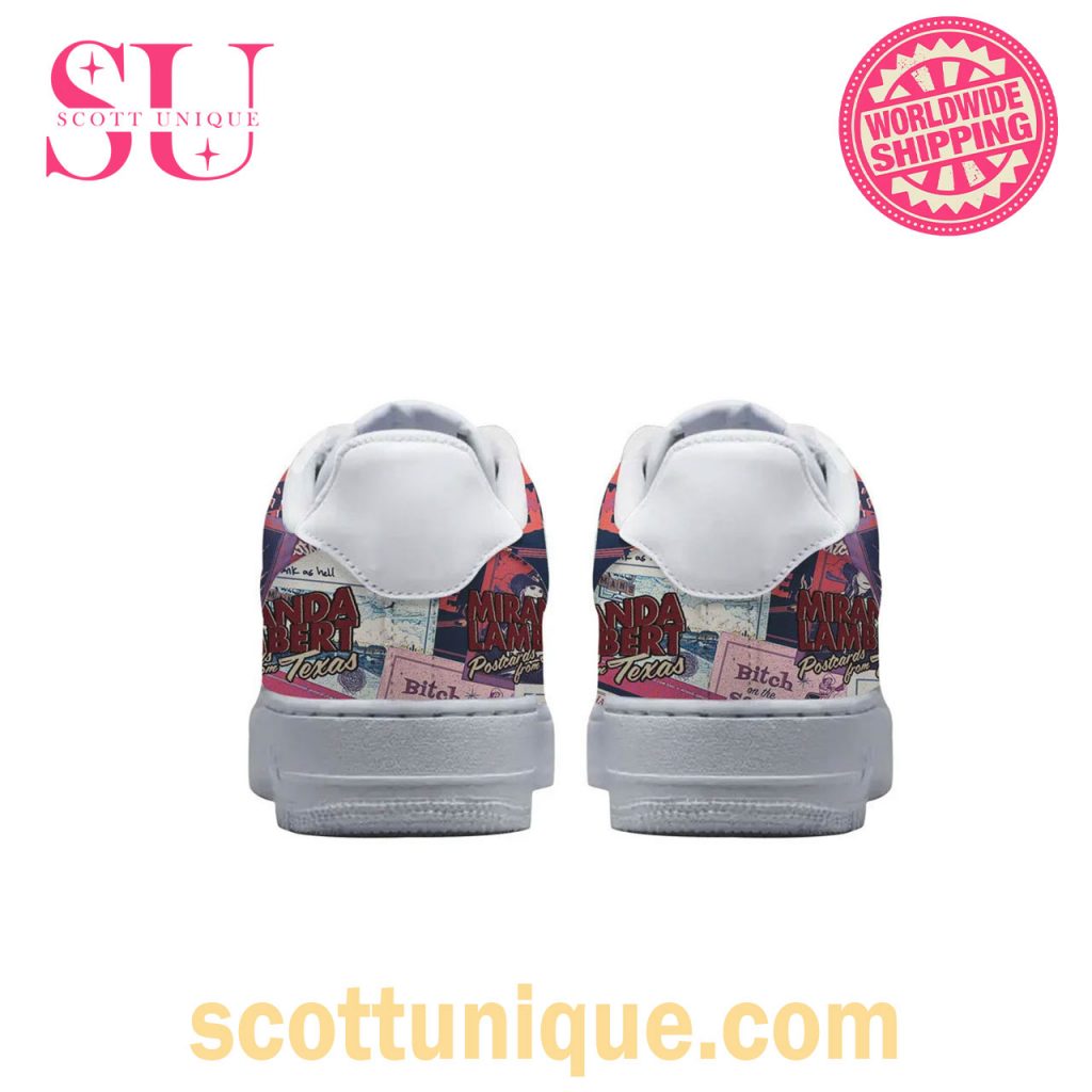 Miranda Lambert Limited Edition Nike Air Force Shoes2