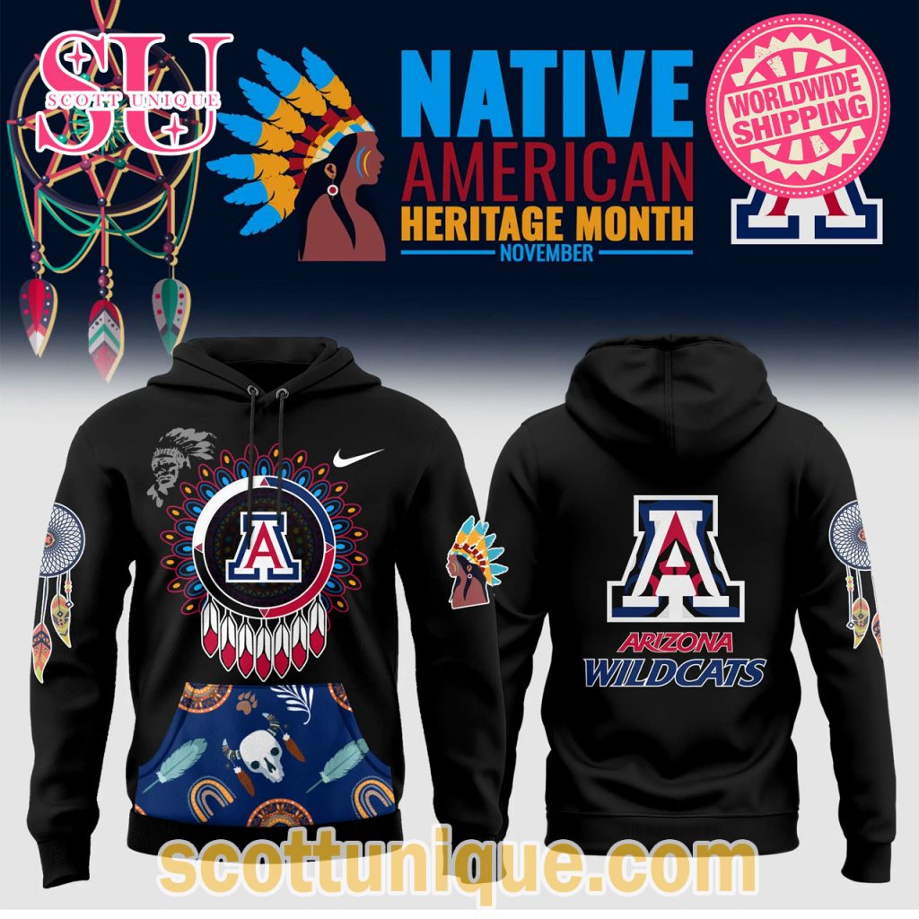 Arizona Wildcats Nike x Native American Heritage Month 2024 Hoodie Arizona Wildcats Nike x Native American Heritage Month 2024 Hoodie