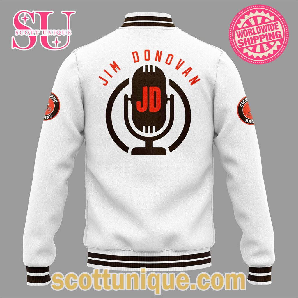 Cleveland Browns Jim Donovan Voice Jacket Cleveland Browns Jim Donovan Voice Jacket