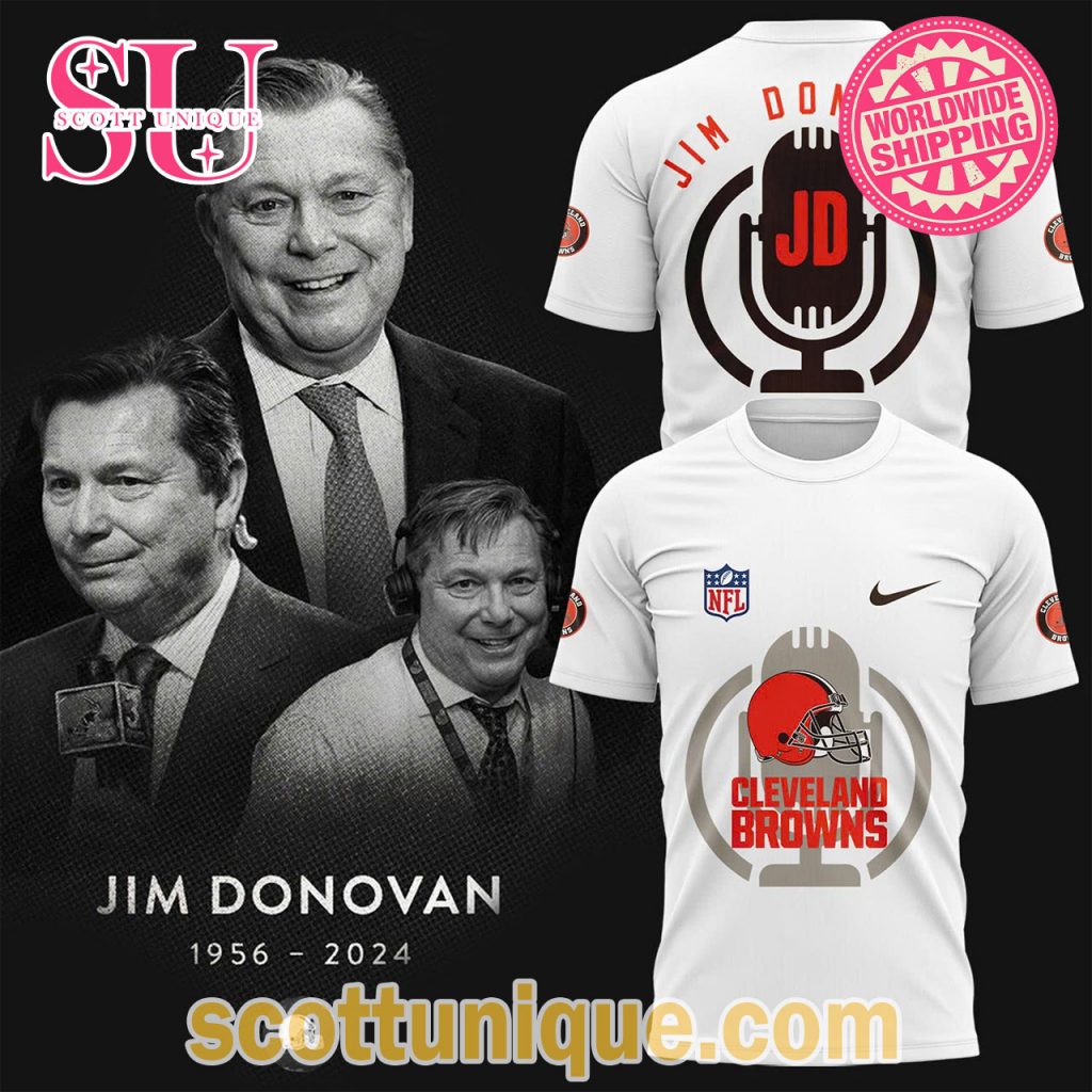 Cleveland Browns Jim Donovan Voice T Shirt1 Cleveland Browns Jim Donovan Voice T Shirt1