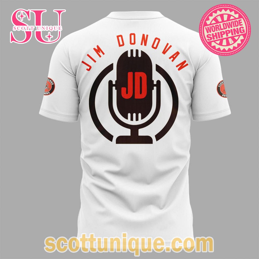 Cleveland Browns Jim Donovan Voice T Shirt2 Cleveland Browns Jim Donovan Voice T Shirt2