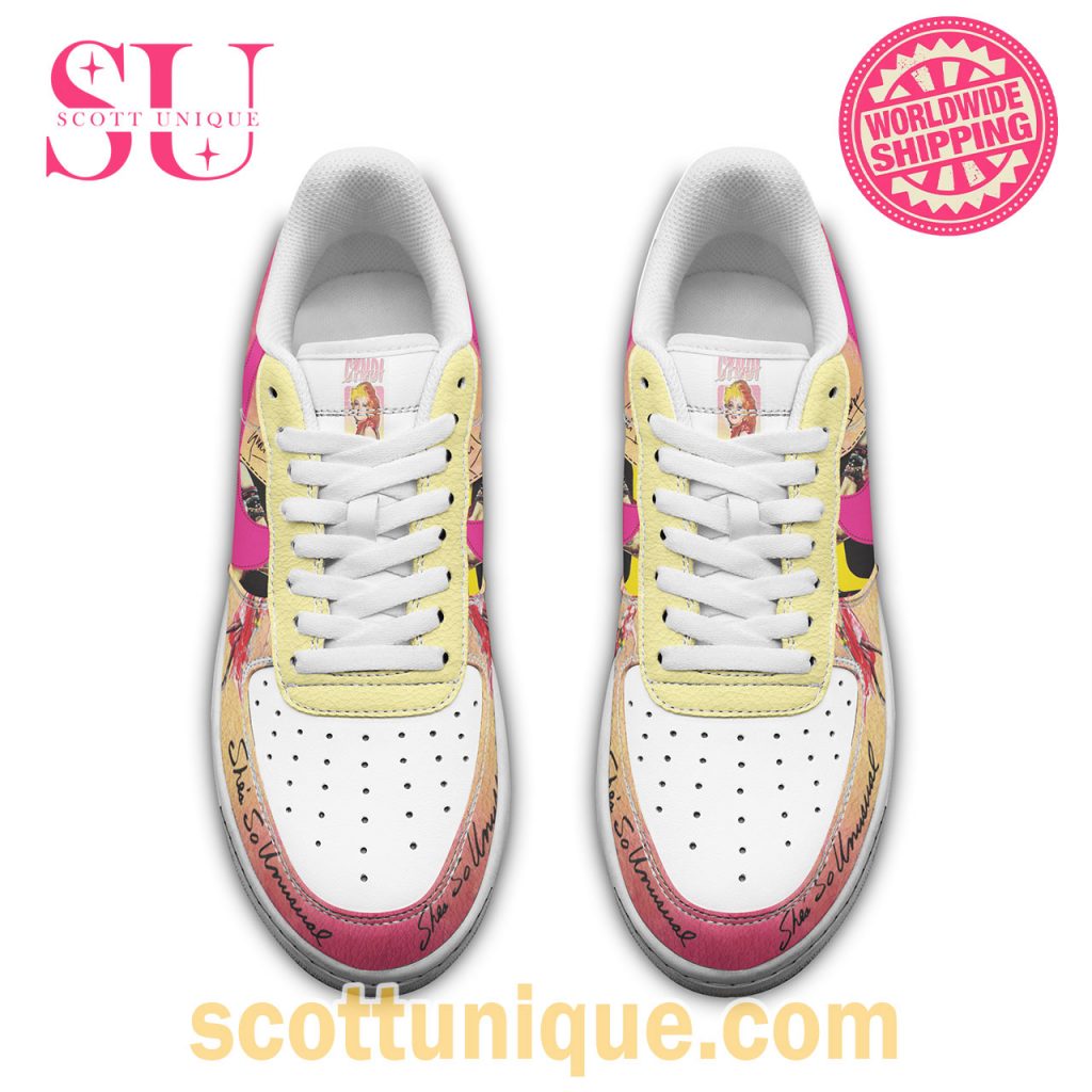 Cyndi Lauper Limited Edition Pink Nike Air Force Shoes2