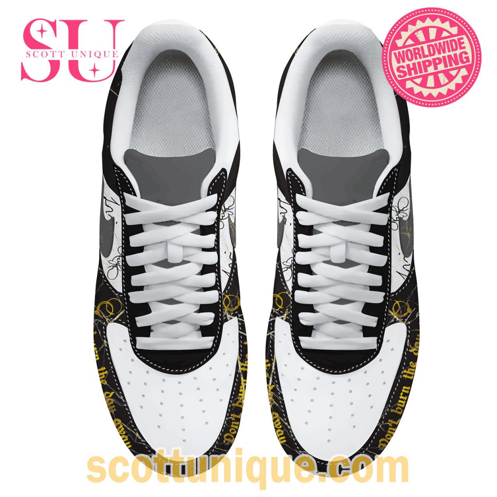 Dave Matthews Band Signature Gold Air Force Shoes1 Dave Matthews Band Signature Gold Air Force Shoes1