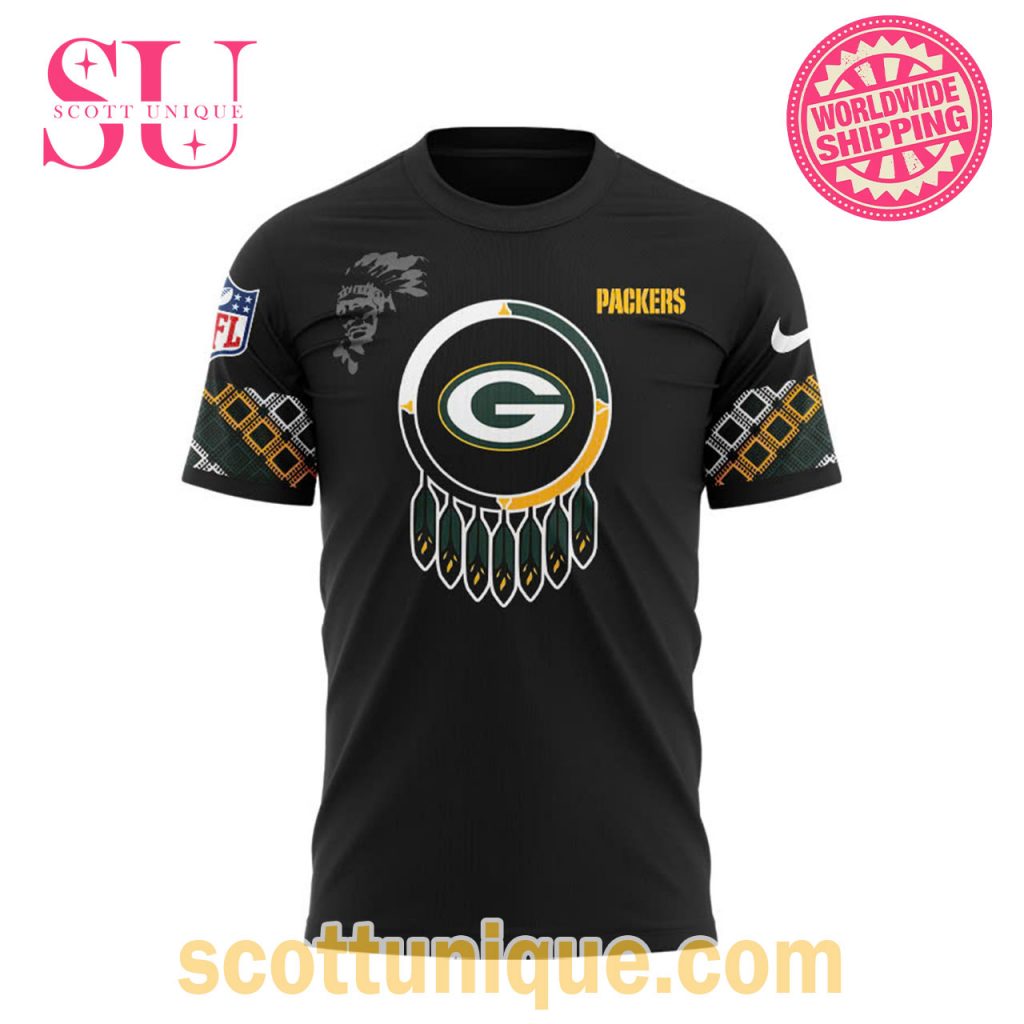 Green Bay Packers x Native American Heritage Month NFL 2024 T Shirt2 Green Bay Packers x Native American Heritage Month NFL 2024 T Shirt2