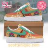 Dave Matthews Band Signature Gold Air Force Shoes