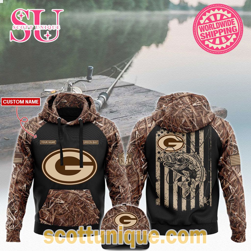 NFL Green Bay Packers x Fishing For Fan 2024 Hoodie NFL Green Bay Packers x Fishing For Fan 2024 Hoodie