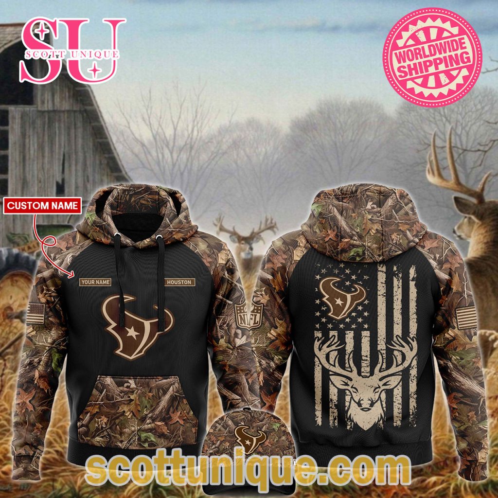 NFL Houston Texans x Hunting 2024 Hoodie NFL Houston Texans x Hunting 2024 Hoodie