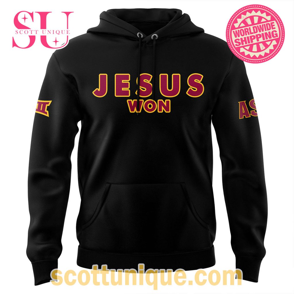 Arizona State Sun Devils Jesus Won 2024 Black Hoodie1 Arizona State Sun Devils Jesus Won 2024 Black Hoodie1