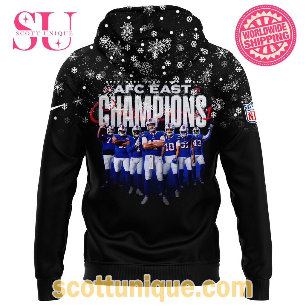 Buffalo Bills AFC EAST Champions 2024 Black Hoodie2 Buffalo Bills AFC EAST Champions 2024 Black Hoodie2