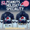 Seattle Kraken Peanuts & Snoopy Night Christmas Hoodie