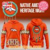 Houston Rockets Collab Native American Heritage Night 2024 Red Hoodie