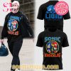 Detroit Lions Collab Sonic & Knuckles Super Son Knuck T-Shirt