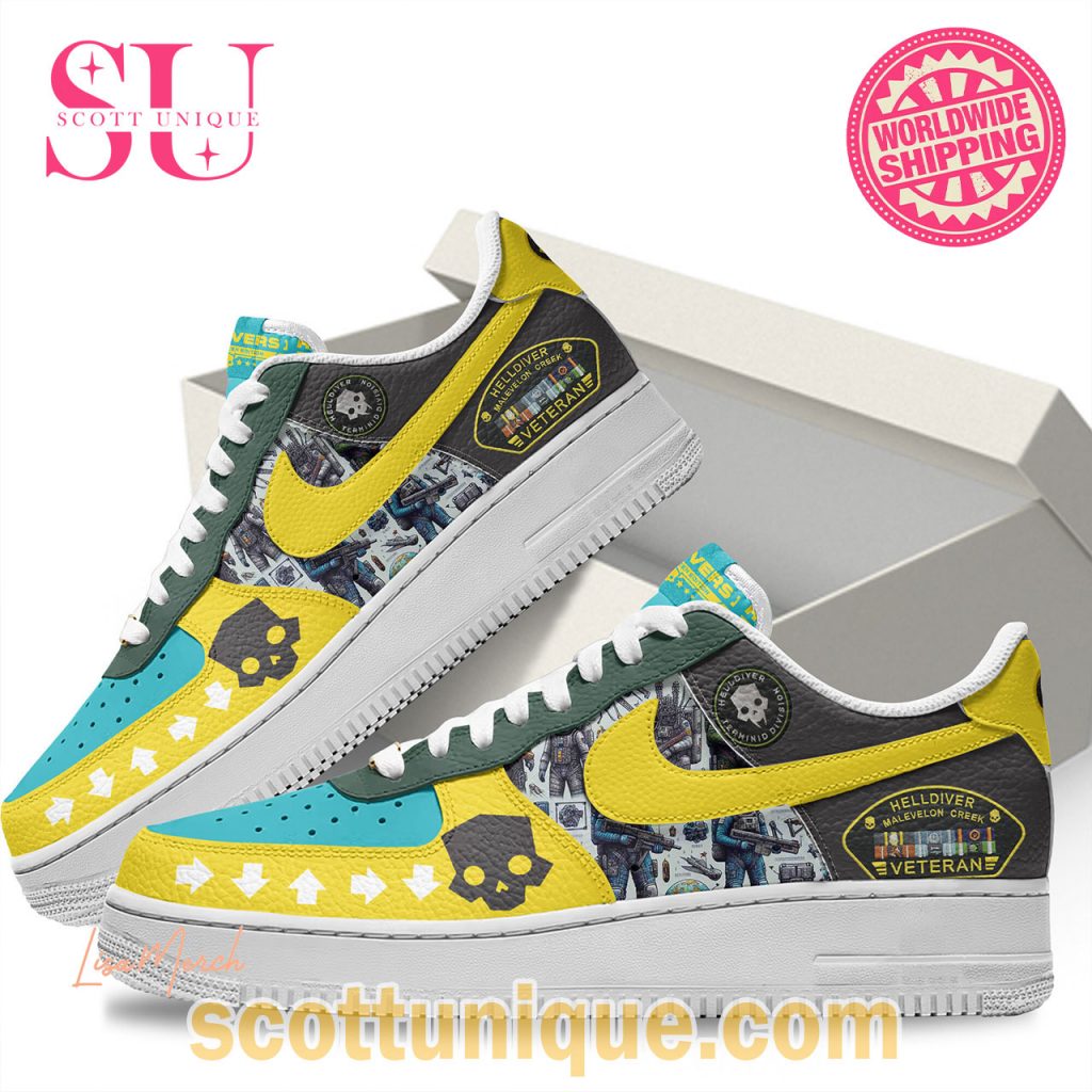 Helldivers 2 Veteran Nike Air Force 1 Shoes1 Helldivers 2 Veteran Nike Air Force 1 Shoes1
