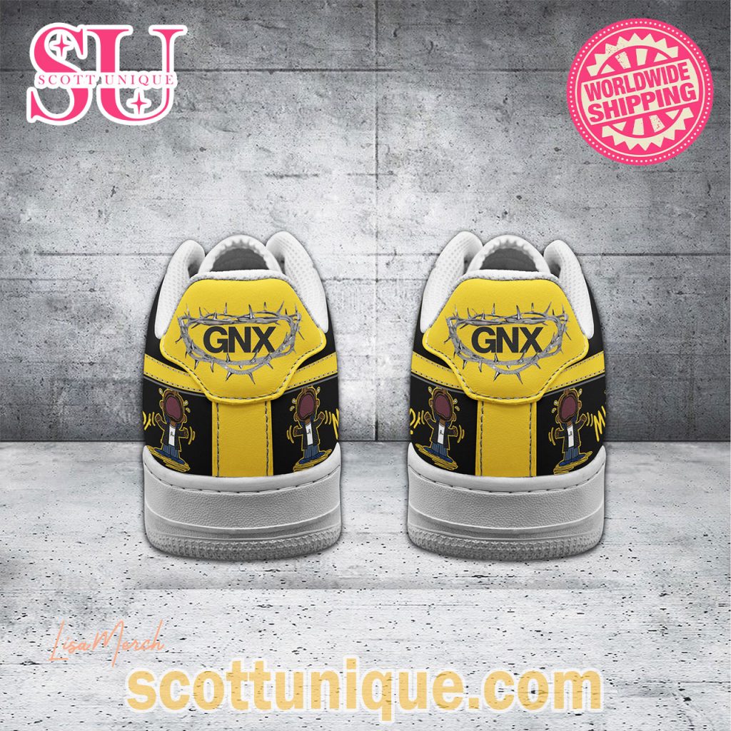 Kendrick Lamar Mustard Art Air Force 1 Shoes2 Kendrick Lamar Mustard Art Air Force 1 Shoes2