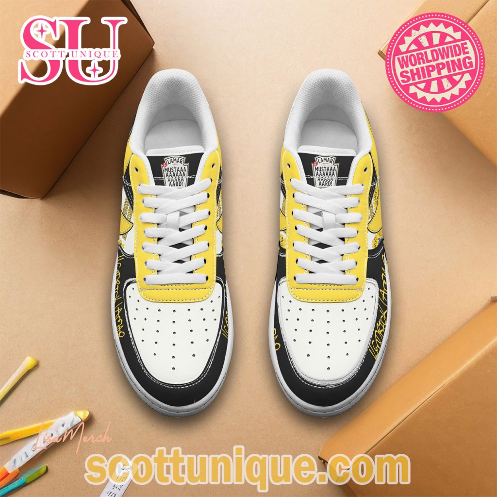 Kendrick Lamar Mustard Art Air Force 1 Shoes3 Kendrick Lamar Mustard Art Air Force 1 Shoes3