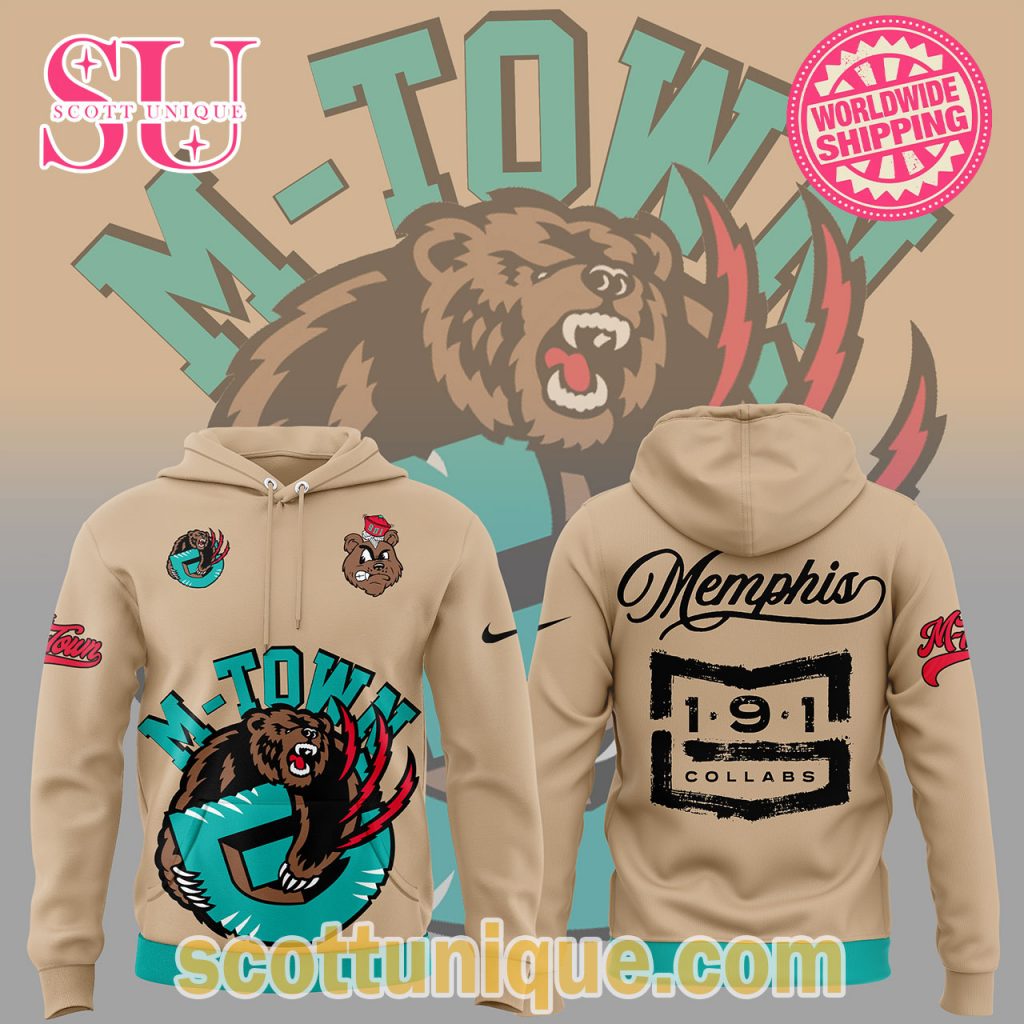 Memphis Grizzlies M Town 191 Collabs 2024 Hoodie Memphis Grizzlies M Town 191 Collabs 2024 Hoodie