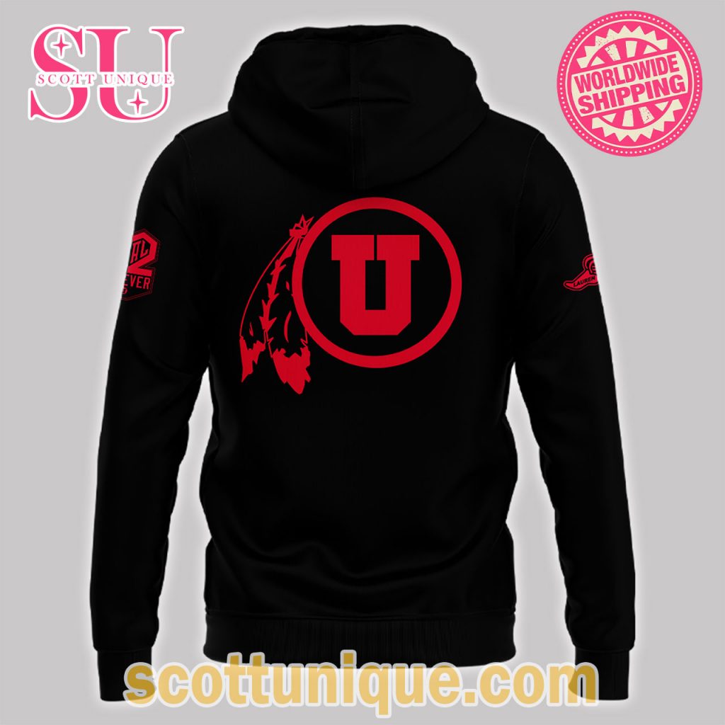 New Family Forever Utah Football Black Hoodie2