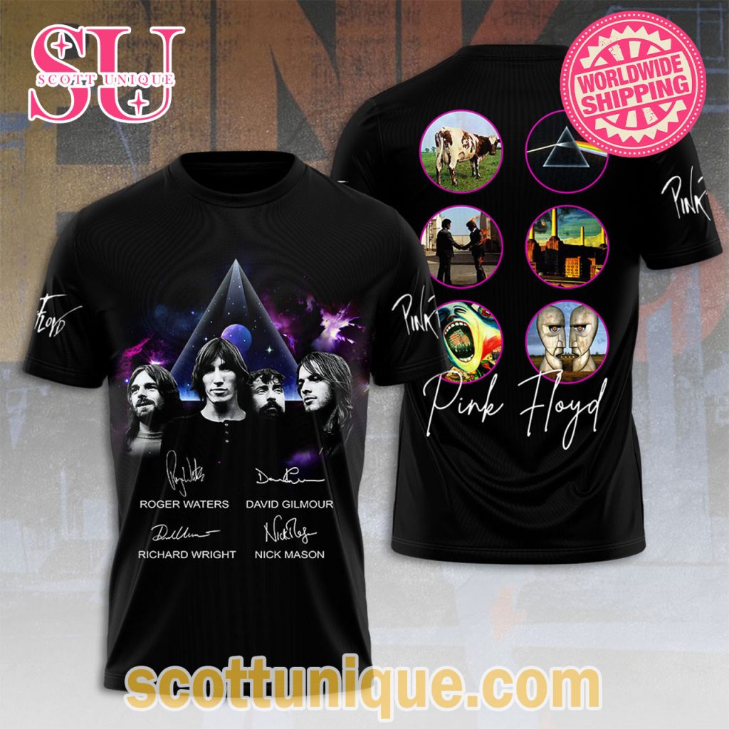 Pink Floyd Band Premium Black T Shirt