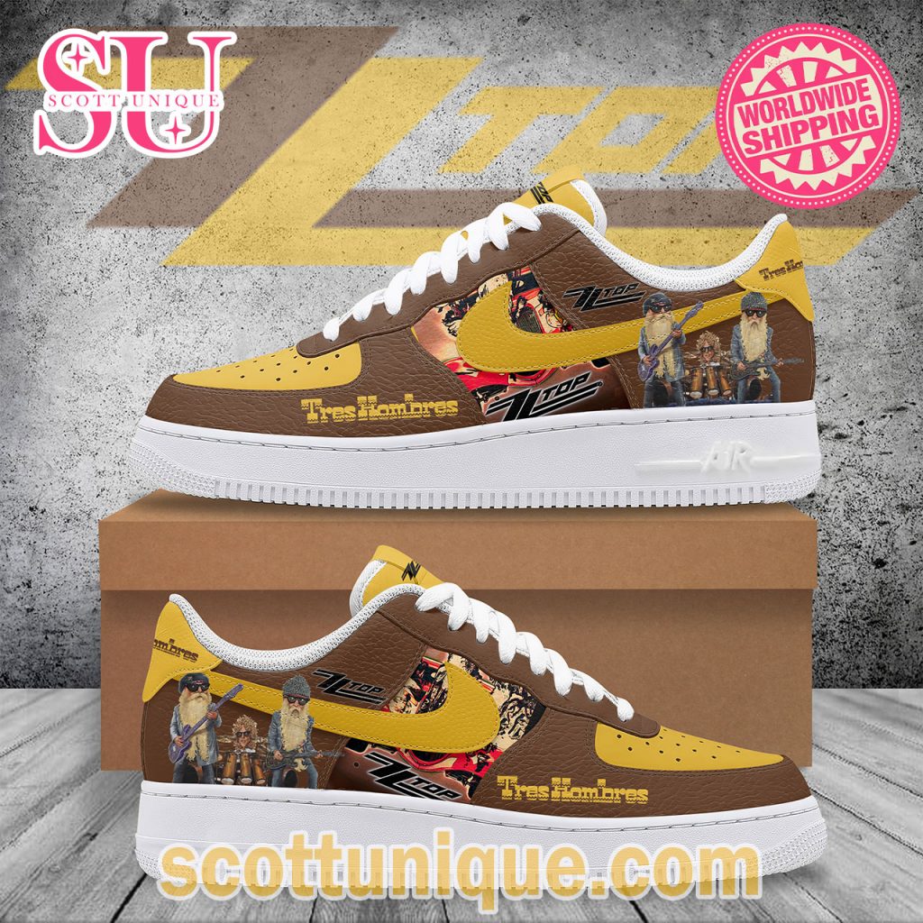 Tres Hombres ZZ Top Album Nike Air Force 1 Shoes Tres Hombres ZZ Top Album Nike Air Force 1 Shoes
