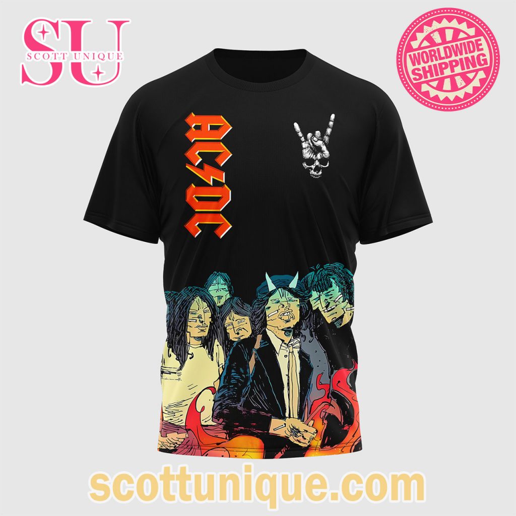 ACDC PWR UP North American Tour 2025 T Shirt2 ACDC PWR UP North American Tour 2025 T Shirt2