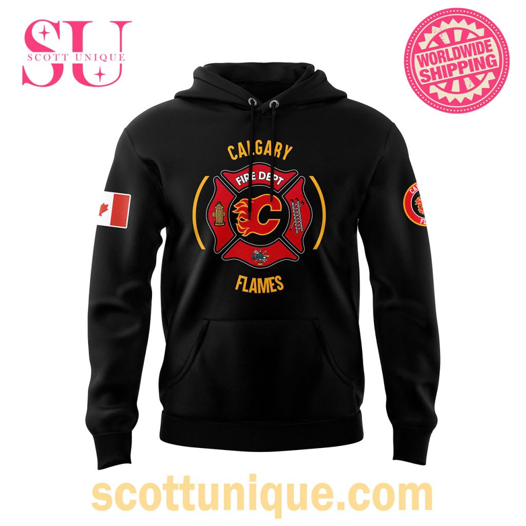 Calgary Flames x Firefighter Appreciation Night 2025 Hoodie2 Calgary Flames x Firefighter Appreciation Night 2025 Hoodie2
